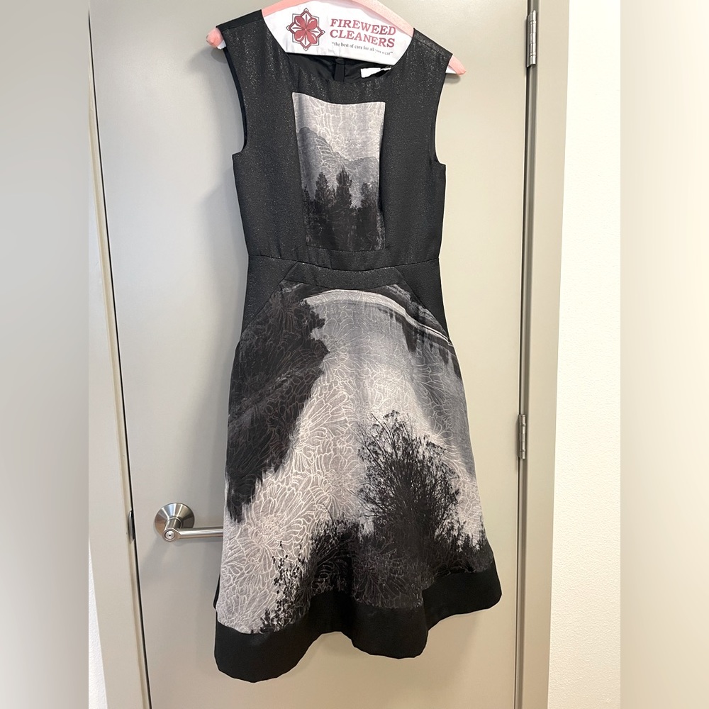 Tracy Reese Contrast Frock Dress